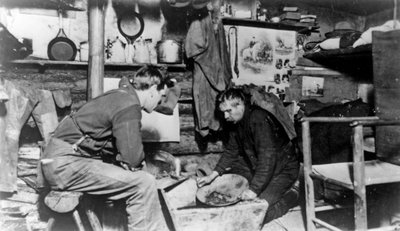 Winter panning at Dawson, c.1897-1900 by American Photographer